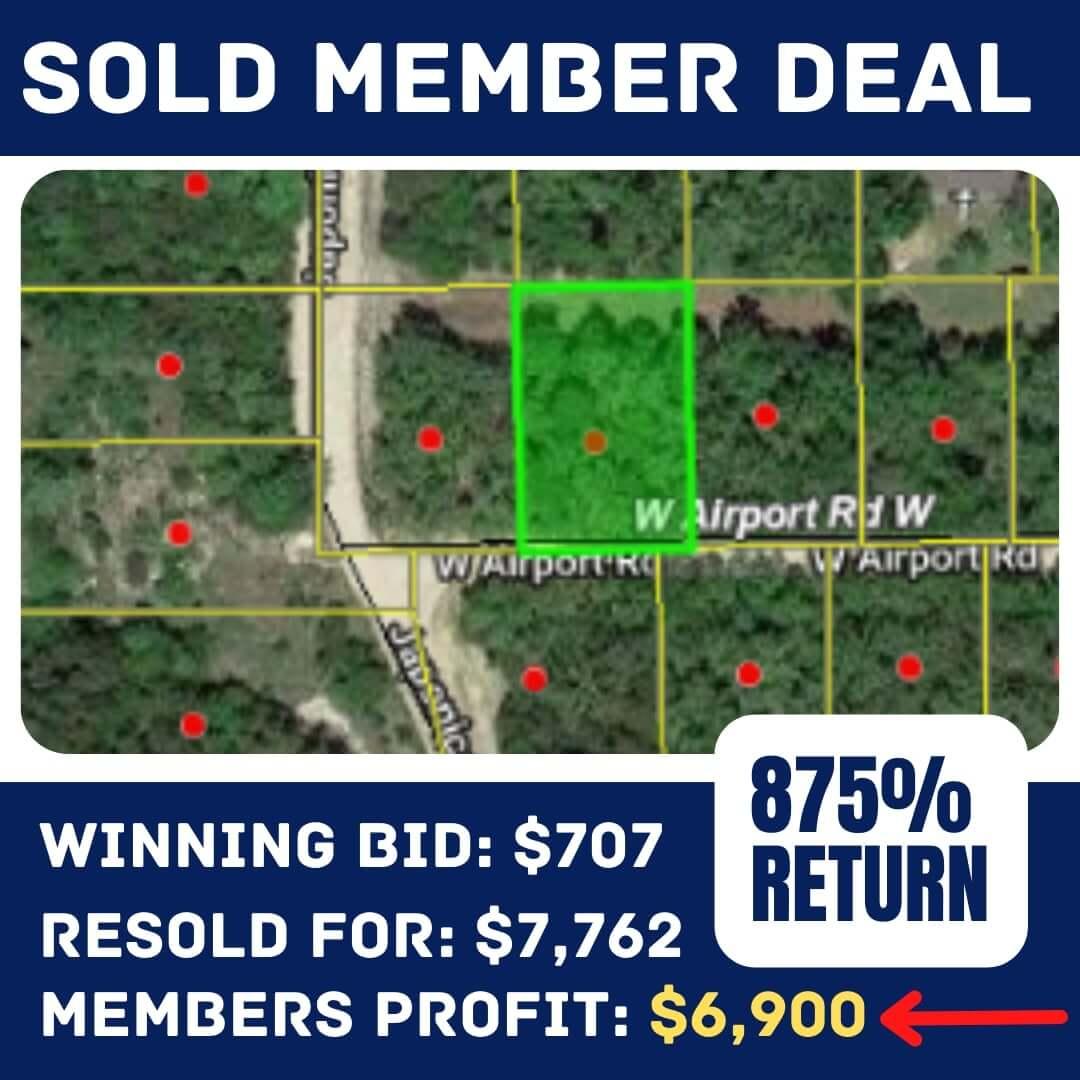 Tax Sale Support Sold Members deal-11