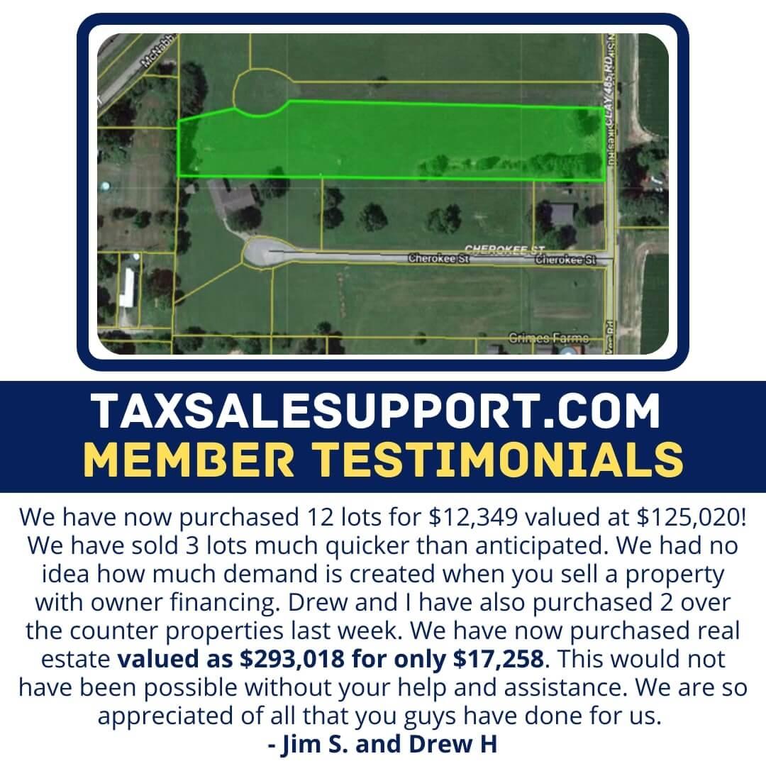 Tax Sale Support Members Testimonial-7