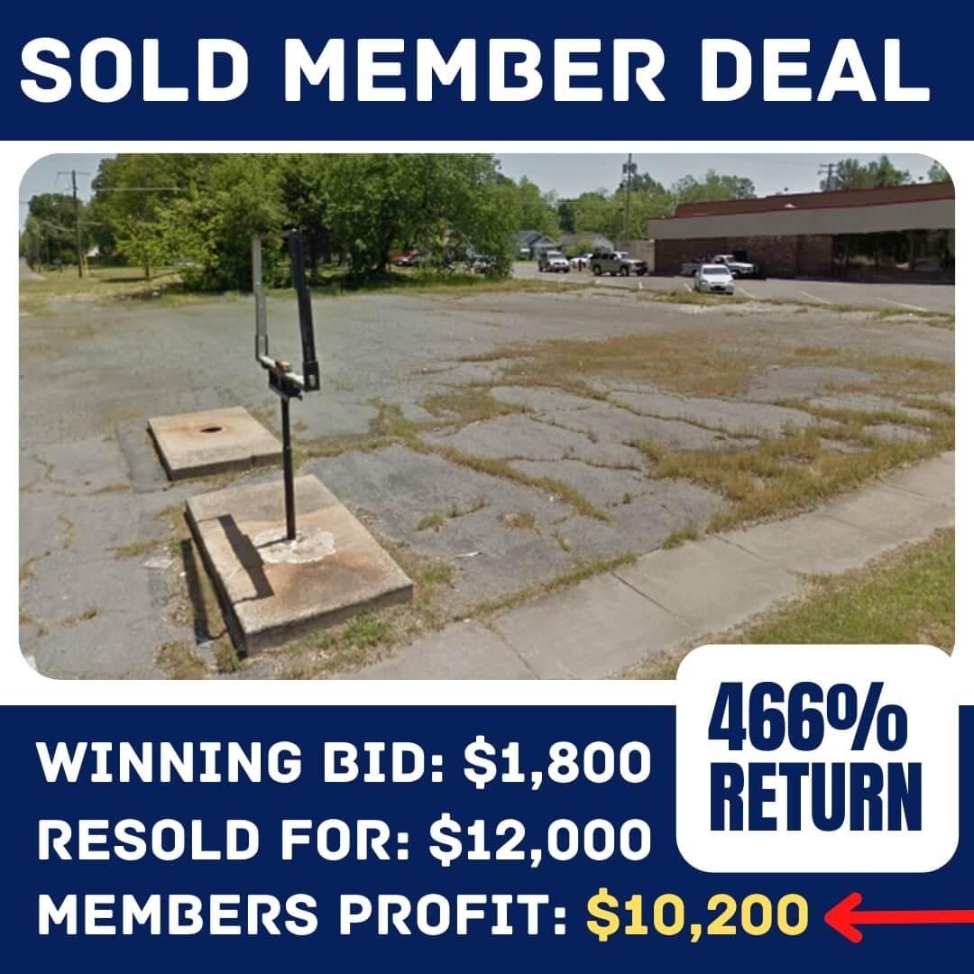 Tax Sale Support Sold Members deal-4