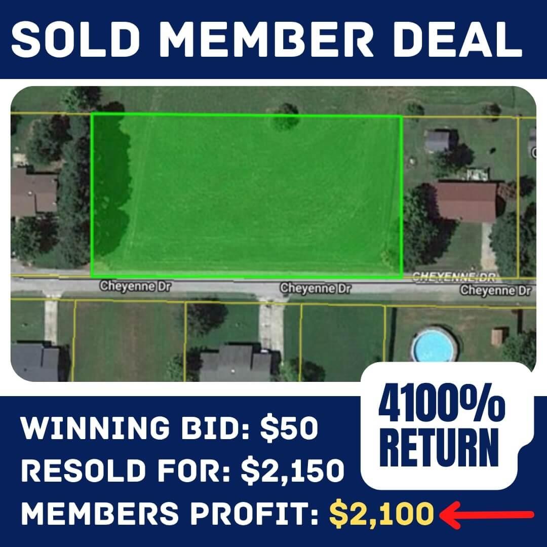 Tax Sale Support Sold Members deal-1