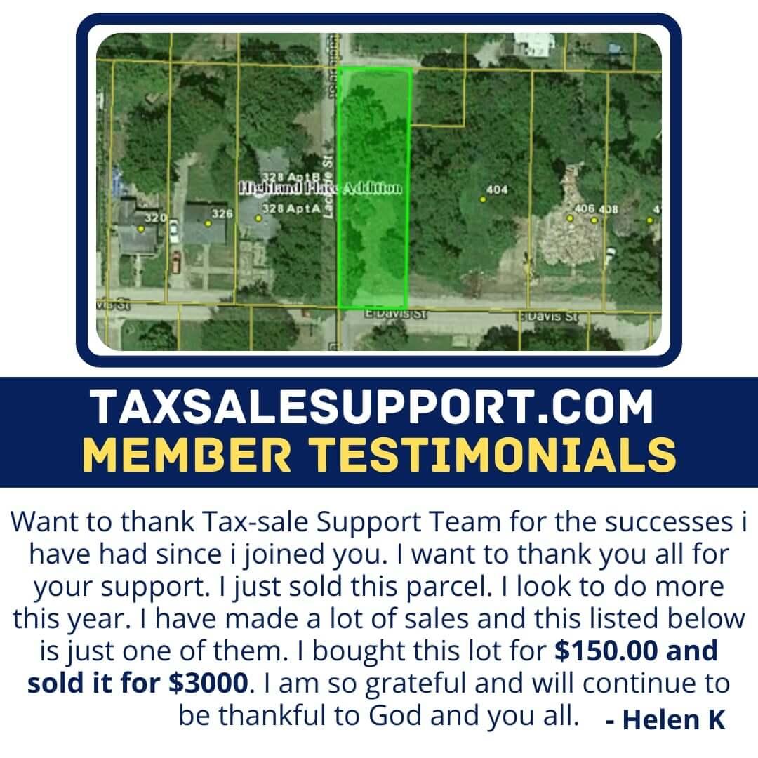 Tax Sale Support Members Testimonial-8