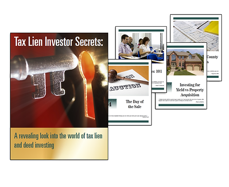 Tax Lien Investors Secrets eBooks